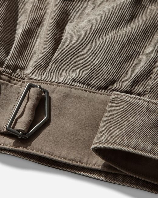 Our Legacy Brown S Battle Jacket Dusty for men