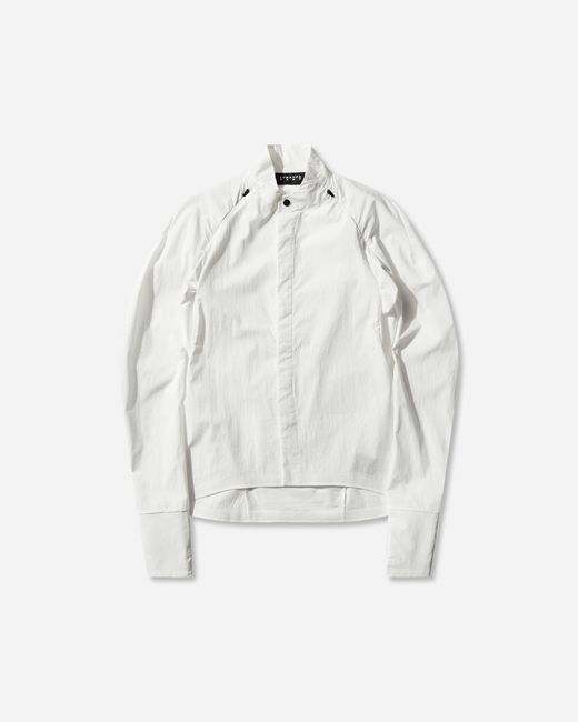 JOHANNA Paris White Women S Long Sleeve Zip Shirt