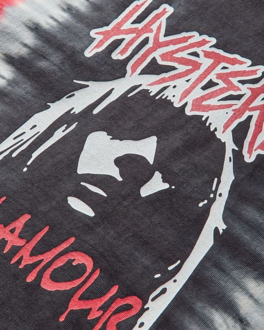 Hysteric Glamour Red Men S Hysteric Underground Sleeveless T-shirt for men