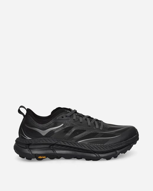 Hoka One One Black Mafate Speed 4 Lite Sneakers / Outer Orbit for men