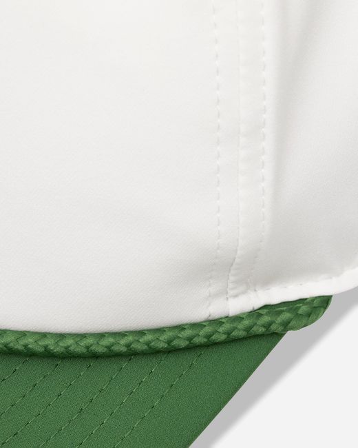 Nike Green Jordan Pro Structured Dri-Fit Flat-Brim Golf Hat Sail Forest for men