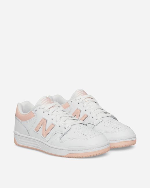 New Balance 480 Sneakers White / Pink for men