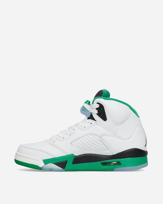 Nike Wmns Air Jordan 5 Retro Sneakers / Lucky Green for men