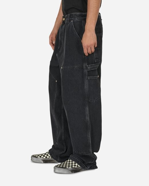 Carhartt WIP Nash Double Knee Pants in Black for Men | Lyst