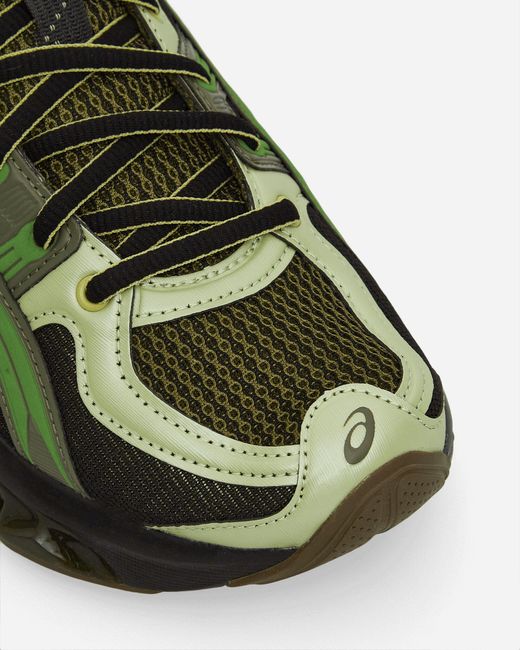 Asics Green Us5-s Gel-quantum Kinetic Sneakers Moss / Bamboo for men