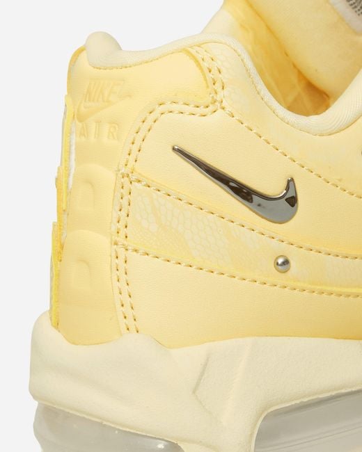 Nike Women S Air Max 95 Big Bubble Sneakers Soft Yellow