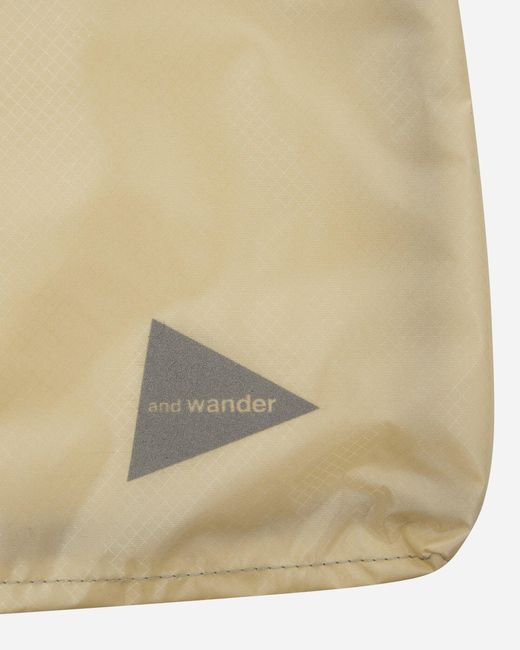 And Wander Natural Sil Sacoche Off for men