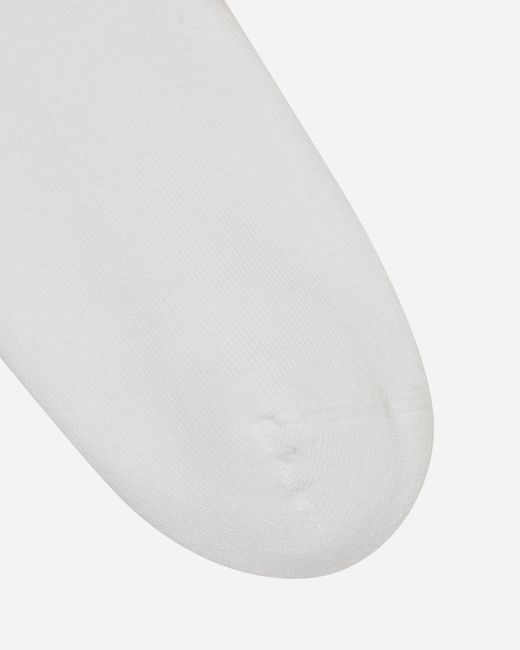 KENZO White Boke Flower Crest Socks for men