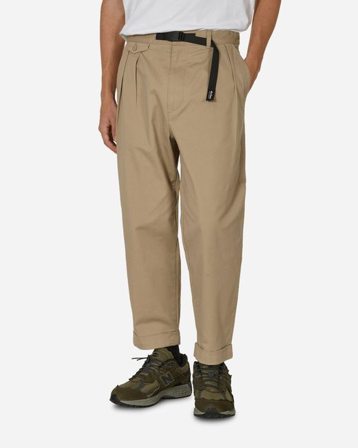 Wild Things Wt 2 Tuck Pants in Natural for Men | Lyst