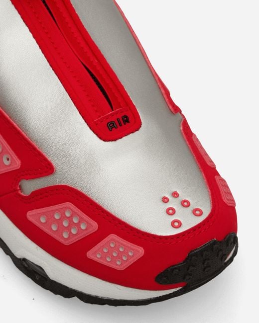 Nike Women S Air Max Sndr Sneakers Silver / Fusion Red