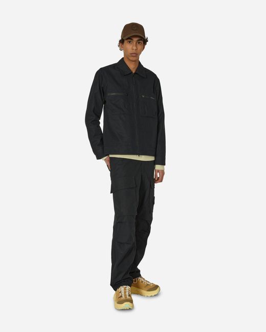 Stone Island Black Ghost Piece Overshirt for men