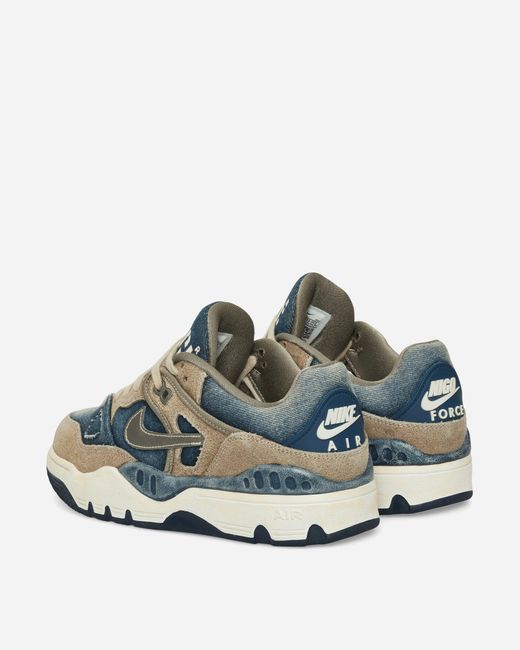 Nike Levi's X Nigo Air Force 3 Low Sneakers Olive / Metallic