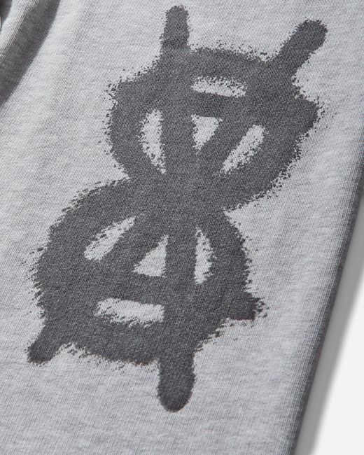 Aries Gray Metal Marl Sweatpants Marl for men