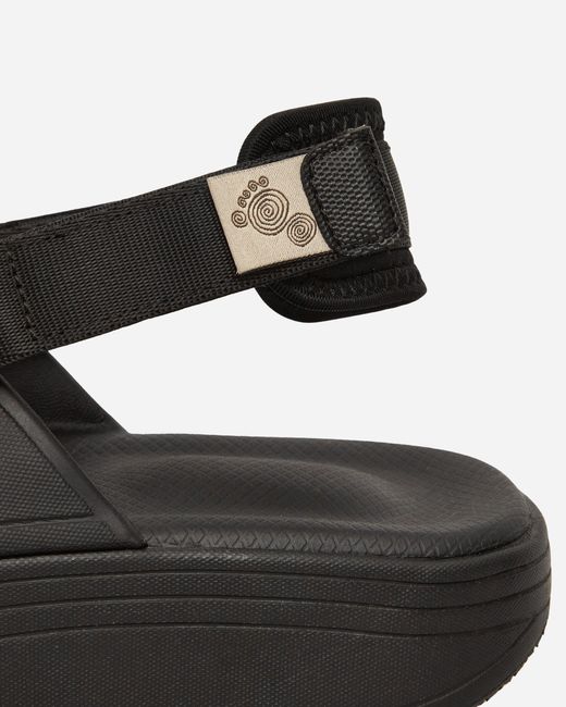 Suicoke Black Cappo Sandals for men
