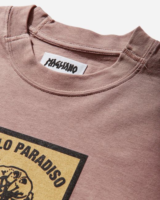 Magliano Pink Piccolo Paradiso Longsleeve T-Shirt Rose for men