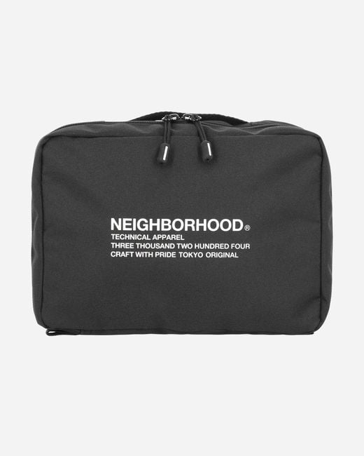 Neighborhood Travel Pouch in Black for Men | Lyst UK