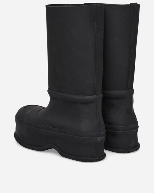 Matthew Williamson Black Hi Rubber Boots for men