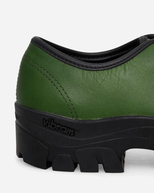 Vans Green Authentic Oxford Sneakers Dark for men