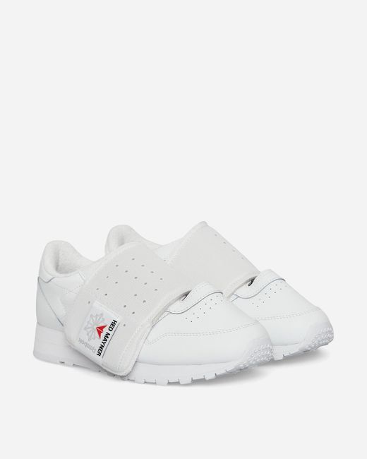 Reebok White Hed Mayner Classic Leather Sneakers for men