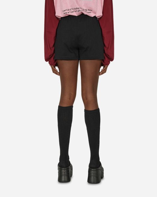 Stray Rats Black Ratgirl P.E. Shorts for men