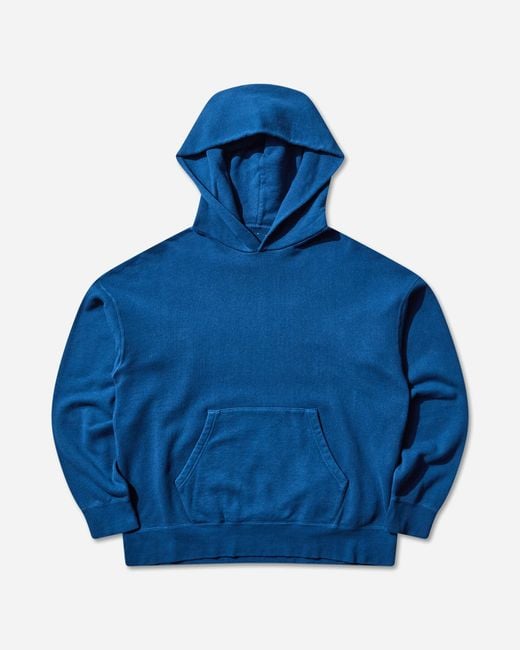 Visvim Blue Men S Jumbo Sb Hoodie P.o. (n.d.) Indigo for men