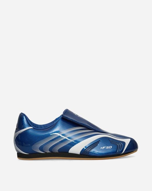 Adidas Blue S Taekwondo F50 Sneakers Royal