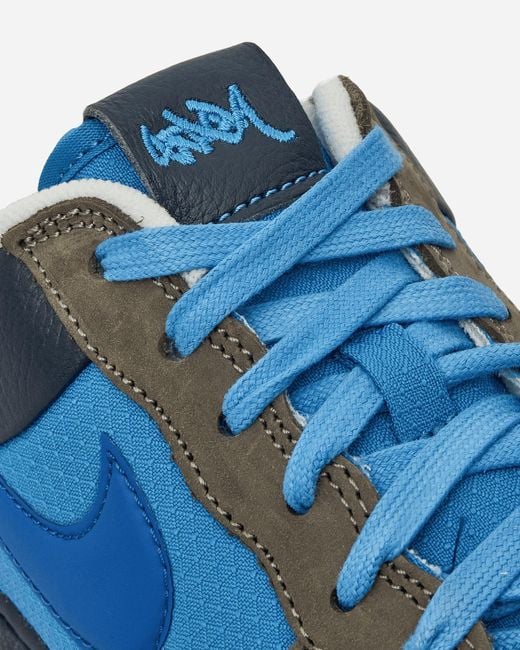 Nike Blue Stash Air Force 1 Low Sneakers Soft Harbor for men