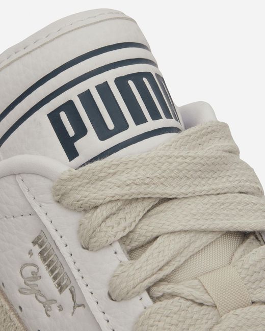 PUMA White X Rhuigi Clyde Sneakers for men