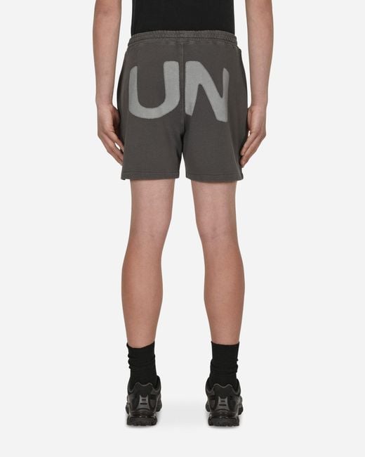SLAM JAM Black Boxy Shorts for men