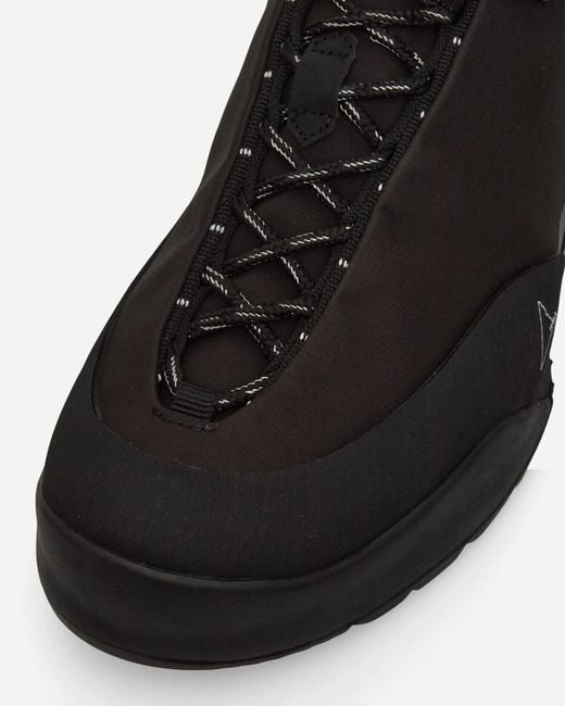 Roa Black Cingino Boots for men
