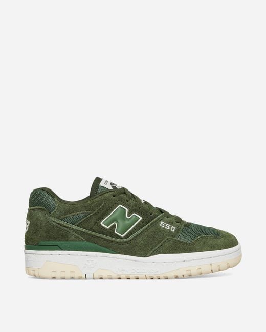 New Balance Green 550 Sneakers Nori for men