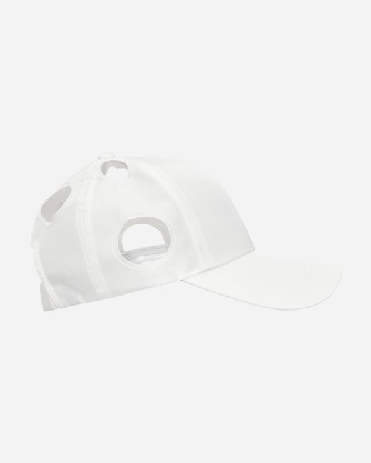 KANGHYUK White Readymade Airbag Hole Cap for men