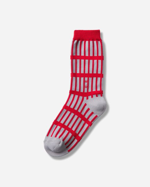 Cav Empt Red Structure Socks for men