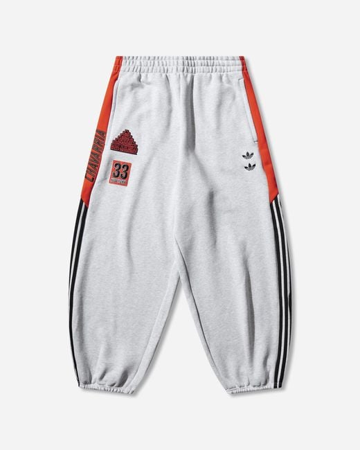 Adidas White Men S Willy Chavarria Ny Sweatpants Light Heather for men