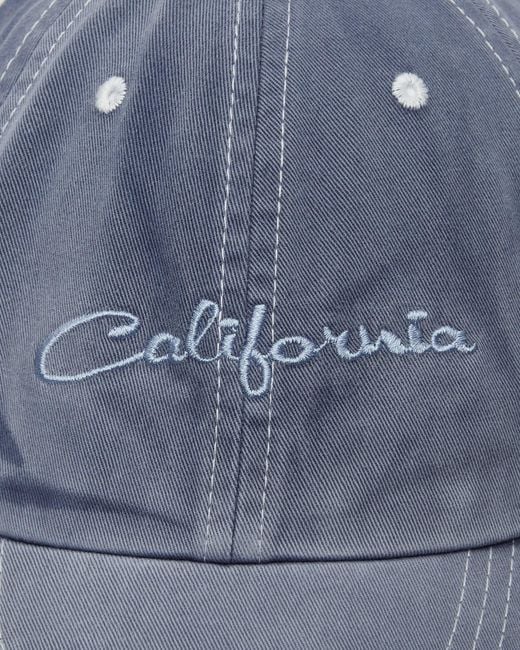 ERL Blue California Cap Navy for men