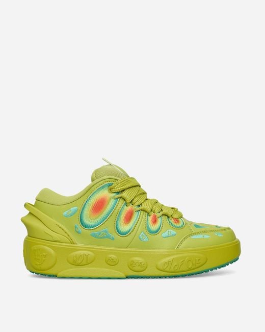 PUMA Yellow Lamelo Ball Lafrancé Heatmap Sneakers Sea Kelp / Jade Frost for men