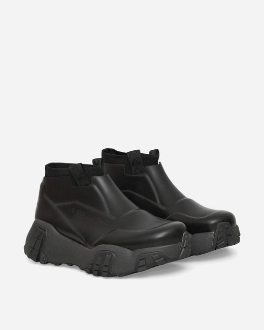 SLAM JAM Black Vibram Rubber Core Boots for men