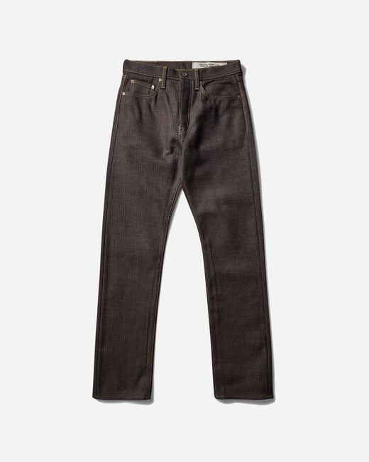 Kapital Gray S Century Denim 5P Monkey Cisco Pants Persimmon for men