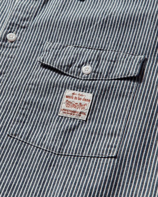 Levi's Gray Worker Longsleeve Shirt for men