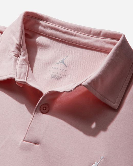 Nike Men S Sport Dri-fit Golf Polo Medium Soft Pink for men