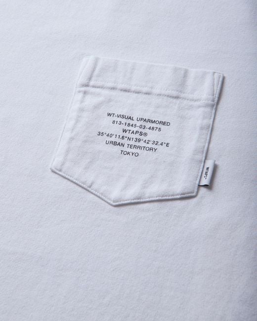 (w)taps White S Aii T-Shirt for men