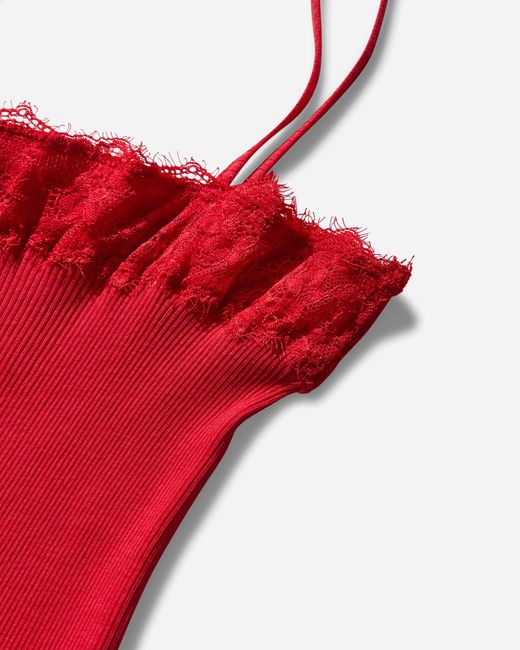 OperaSPORT Red Women S Audruy Seamless Top