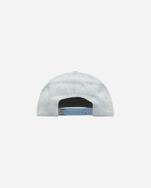 Dickies White Hardwick Denim Cap Vintage Aged for men