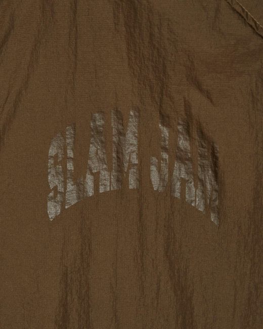 SLAM JAM Brown Packable Windbreaker for men