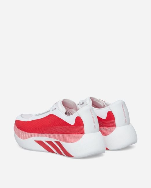 Adidas Red Hyperboost Edge Sneakers Cloud / Pure Ruby for men