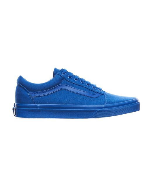 Vans Old Skool 'monochrome Pack' Sneakers in Blue for Men | Lyst