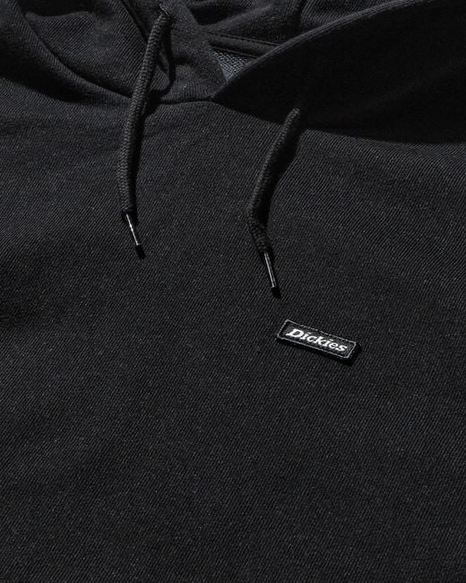 Dickies Black Clancy Heavyweight Hoodie for men