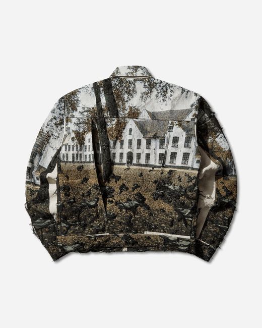 Junya Watanabe Black Men S House Jacket Multicolor for men