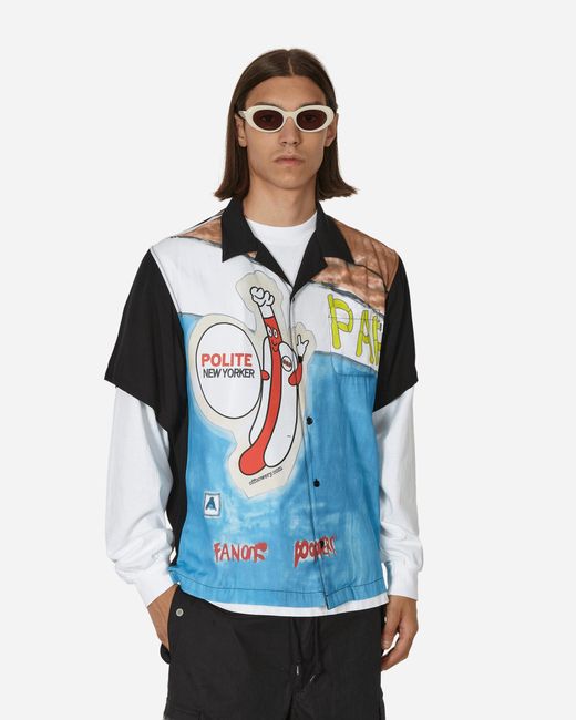 4 Worth Doing Blue Polite New Yorker Shirt for men