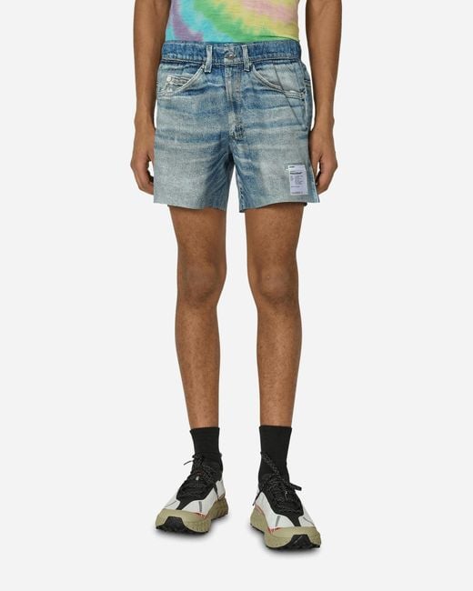 Satisfy Peaceshell 5 Unlined Shorts Digital Denim in Blue for Men